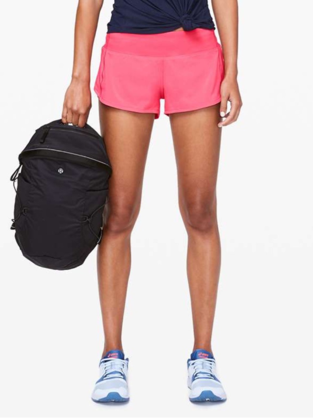 Lululemon Speed Up Athletic Gym Shorts Pink Heartthrob 12